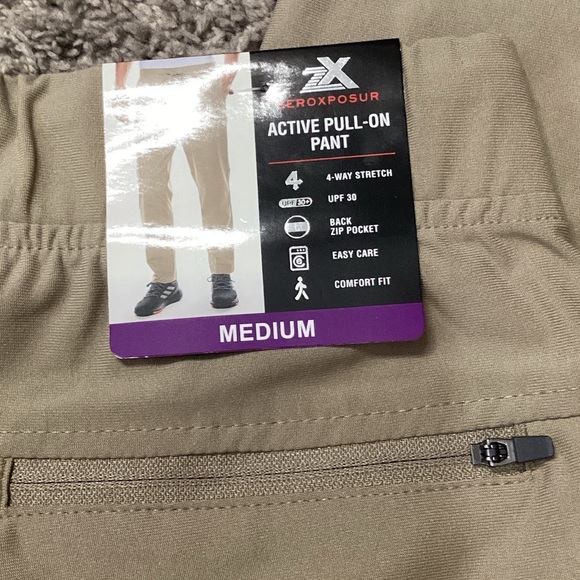 ZeroXposur Men's Beige Joggers - Picture 4 of 4